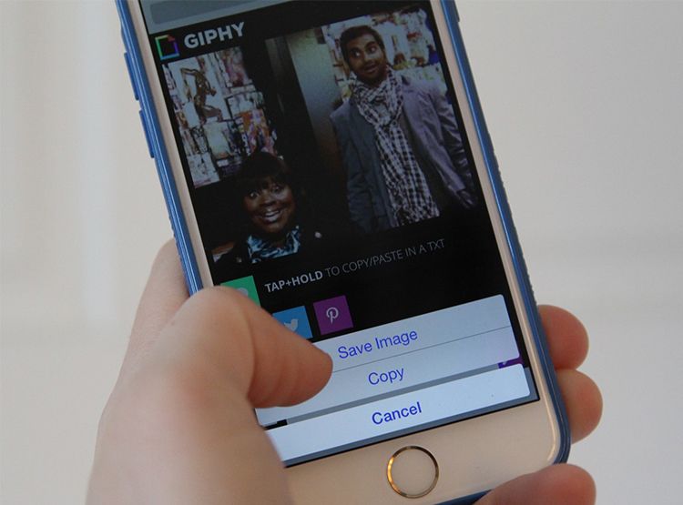 Hogyan ments el képeket a webről az iPhone-odra