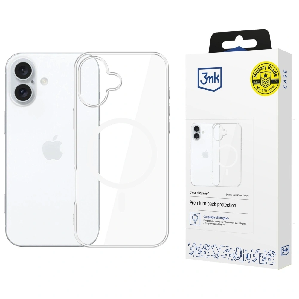3MK Clear MagCase Apple iPhone 17 case
