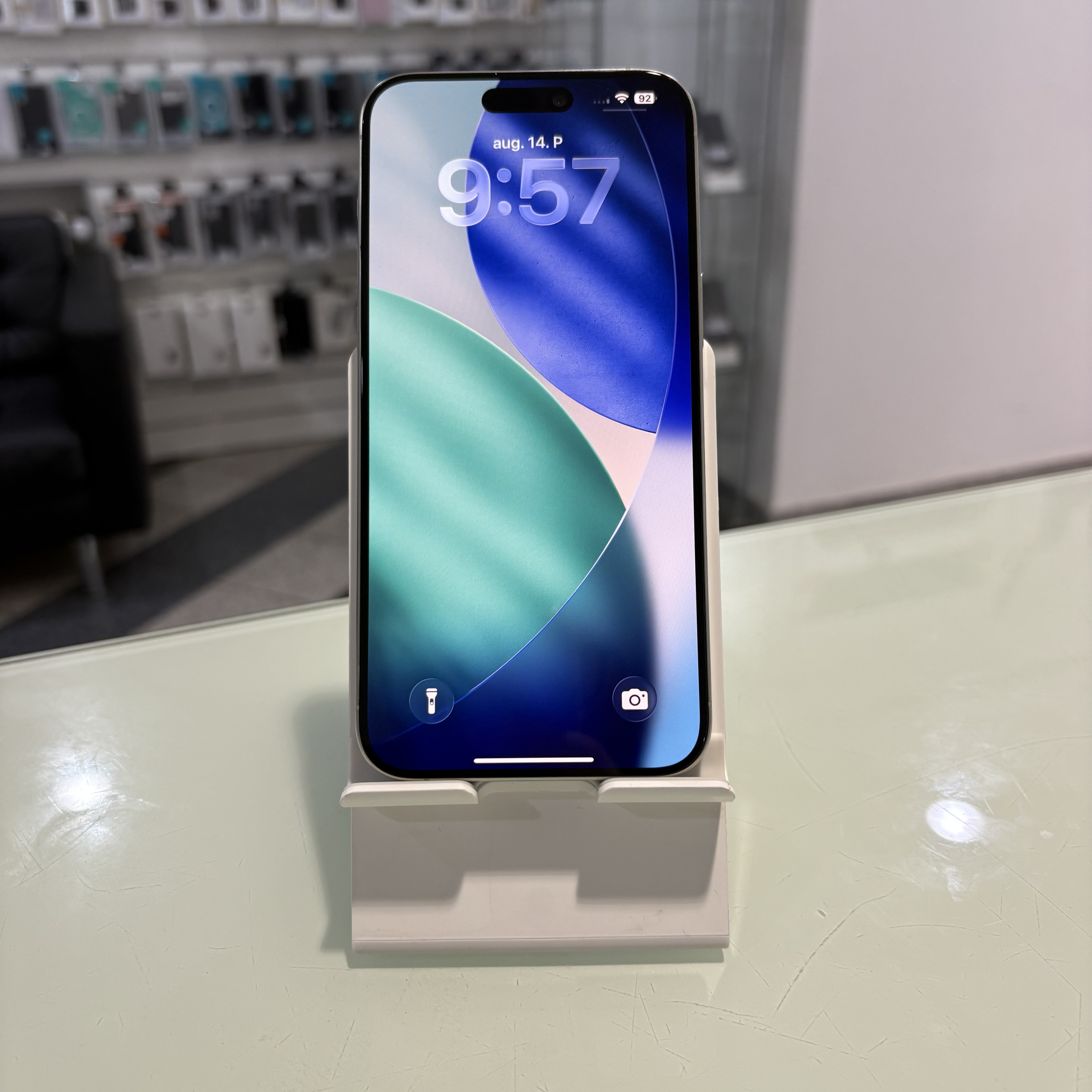Apple iPhone 15 Pro Max - 256 GB - fehér (451)