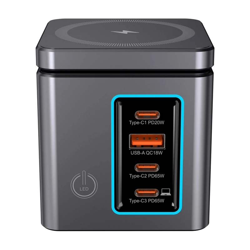 Blitzwolf BW-i113 GaN Power Adapter USB-A, 3xUSB-C 105W