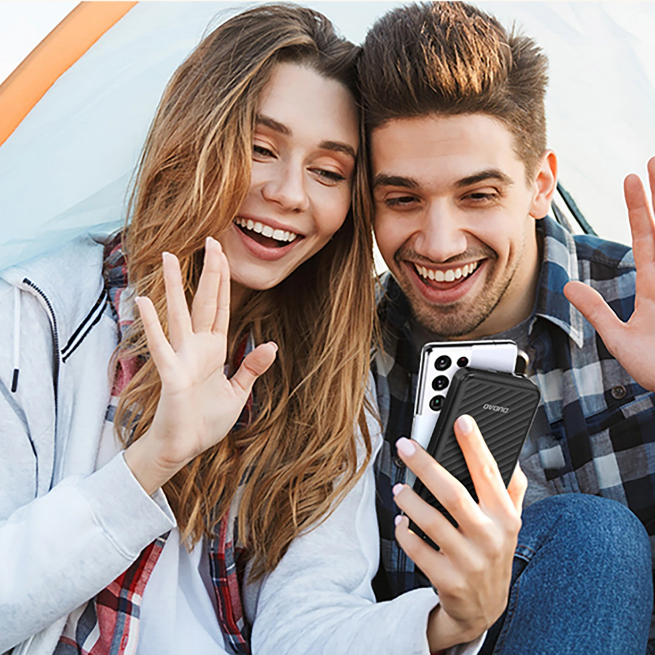 Dudao K11 Powerbank 10000mAh töltőkábellel