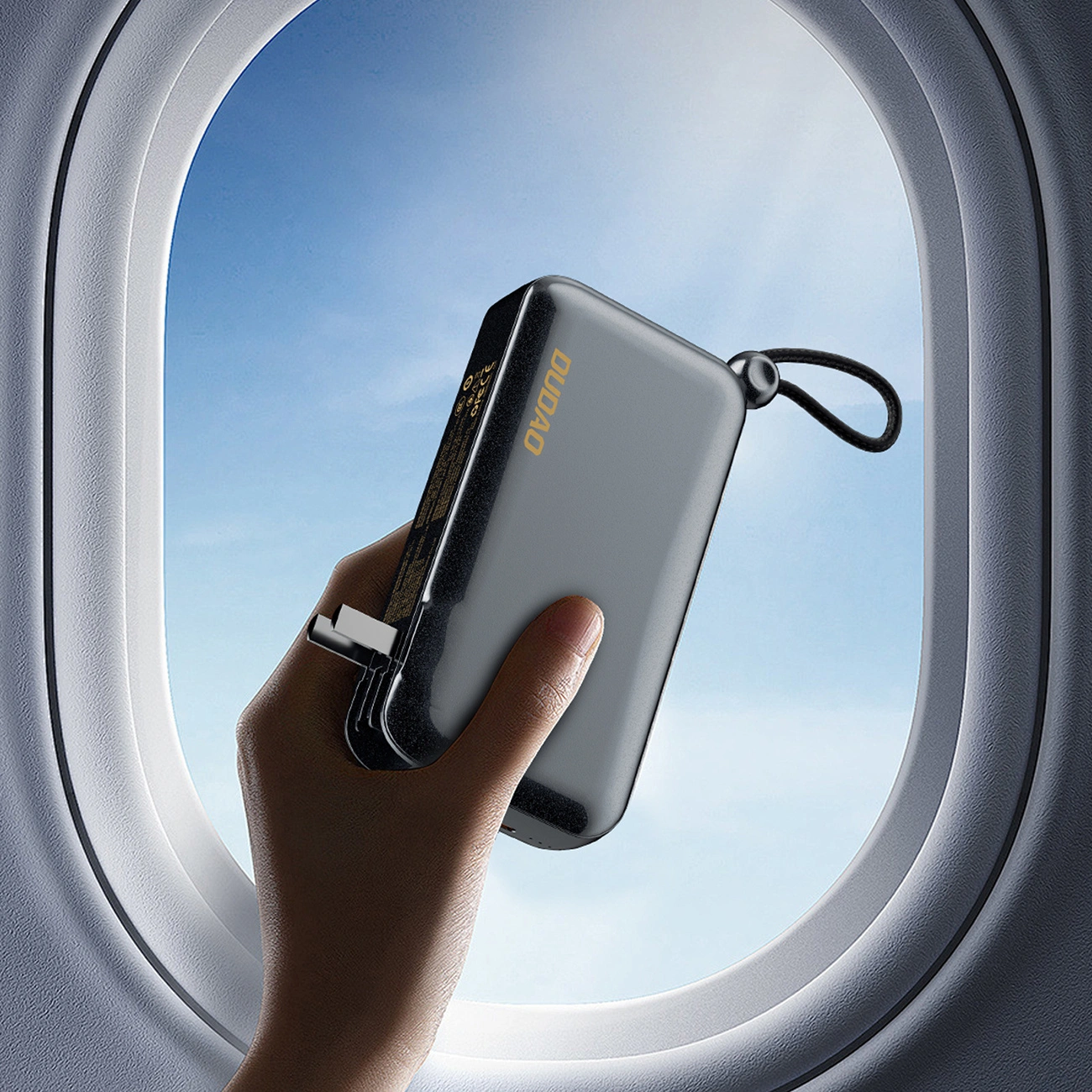 Dudao K25 2in1 10000mAh charger with power bank and 3 plugs