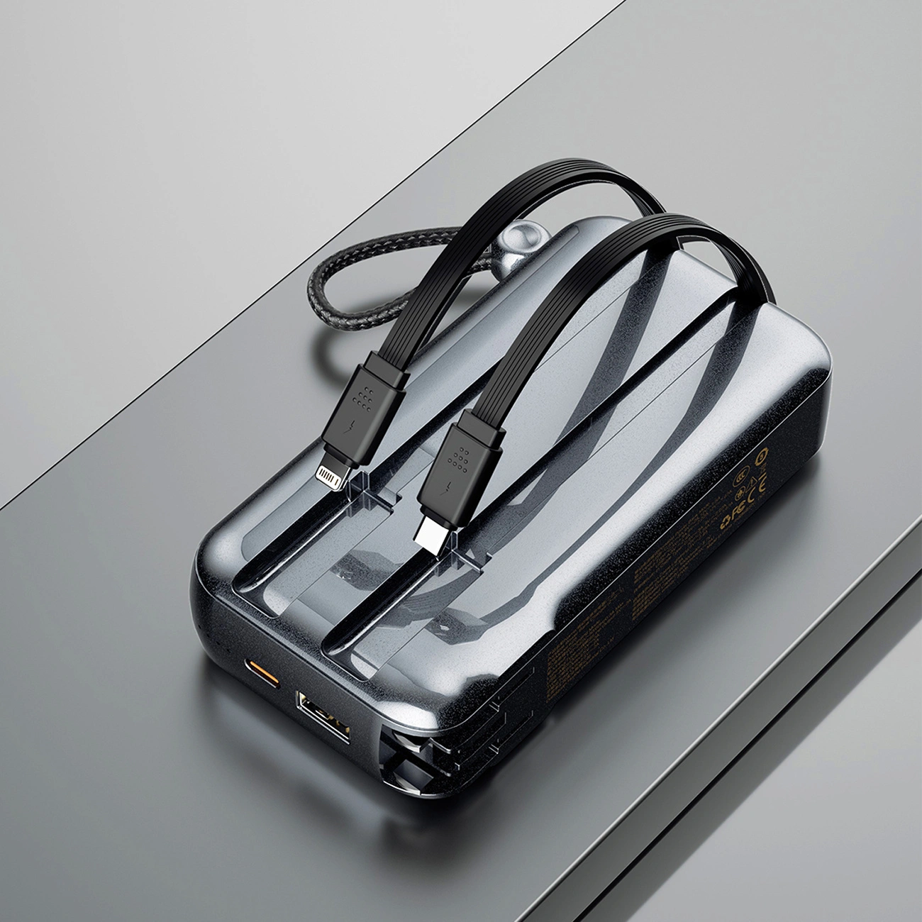 Dudao K25 2in1 10000mAh charger with power bank and 3 plugs