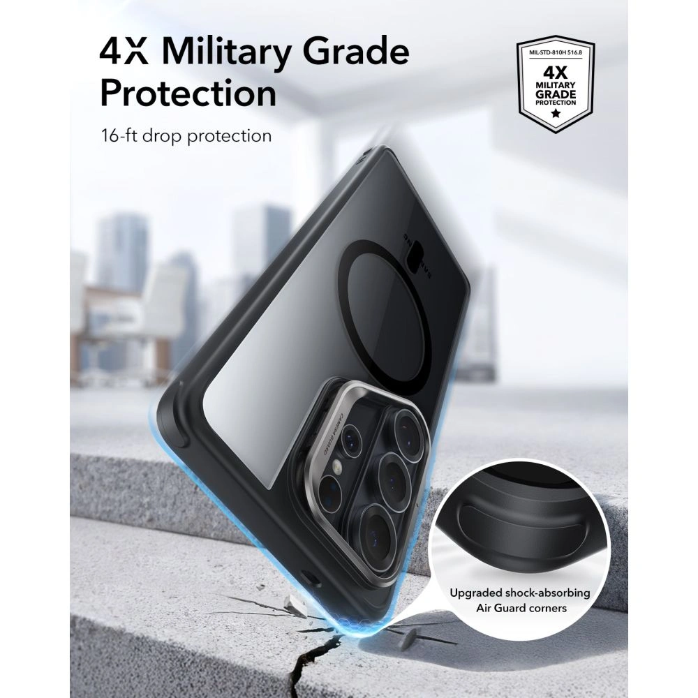 ESR Classic Hybrid Kickstand MagSafe Samsung Galaxy S26 Ultra tok