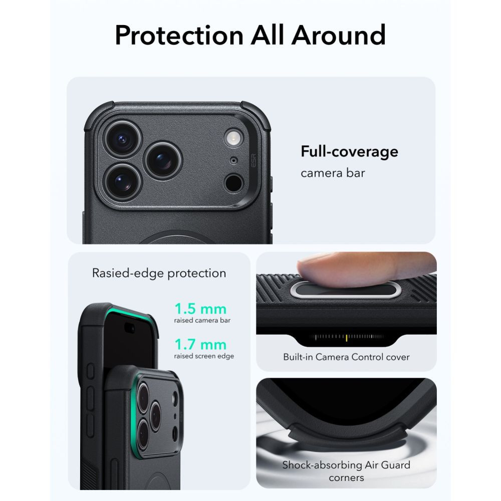 ESR Cyber Tough MagSafe Apple iPhone 17 Pro Max / 18 Pro Max tok