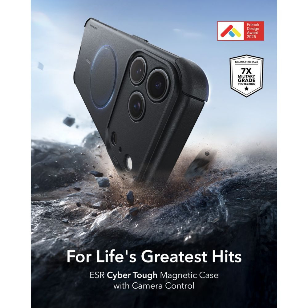 ESR Cyber Tough MagSafe Apple iPhone 17 Pro Max / 18 Pro Max tok
