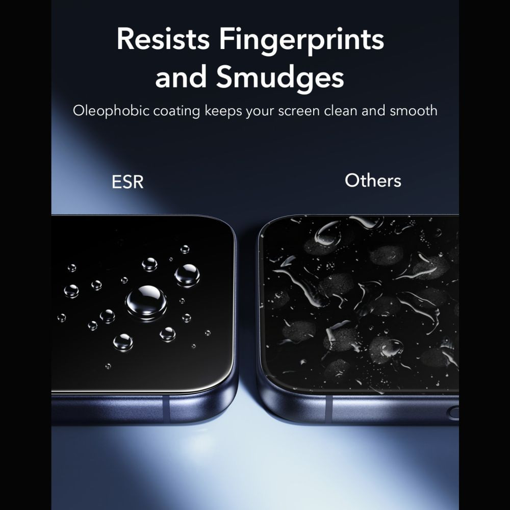 ESR UltraFit Armorite Tempered Glass Apple iPhone 17 Pro / 18 Pro [2 PACK] üvegfólia