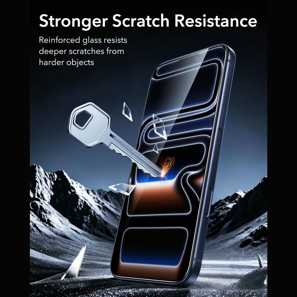 ESR UltraFit Armorite Tempered Glass Apple iPhone 17 Pro / 18 Pro [2 PACK] üvegfólia