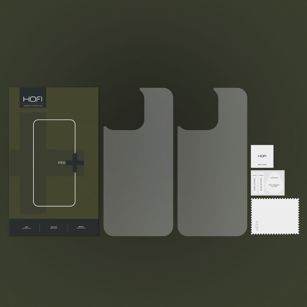 Hofi Hydroflex Pro+ hátlapvédő fólia iPhone 14 széria (2db)