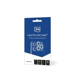 3MK Lens Pro full cover iPhone 15 / Plus