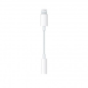 Apple Lightning adapter for 3.5mm headphone jack