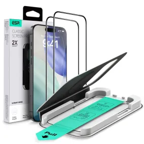 ESR Ultrafit Tempered Glass for Apple iPhone 17 Pro Max [2 PACK]
