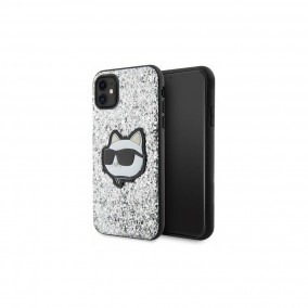 Karl Lagerfeld iPhone 11/XR csillámos kemény tok