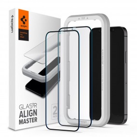 Spigen AlignMaster Glas.tR iPhone 12/12 Pro (2pcs)