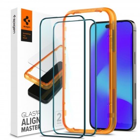 Spigen ALM tempered glass iPhone 14 Pro (2 pack)