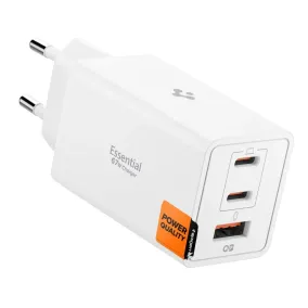 Spigen Essential EE673EU 2xUSB-C, USB-A 67W hálózati adapter
