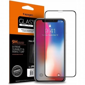 Spigen Full Cover iPhone 11/XR tempered glass