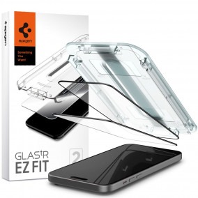 Spigen Glas.TR EZ fit 2-pack iPhone 15 Plus tempered glass