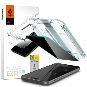 Spigen Glas.TR EZ fit iPhone 15 Plus tempered glass