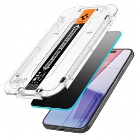 Spigen Glas.TR EZ fit iPhone 15 Pro tempered glass