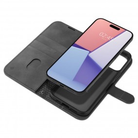 Spigen Wallet S iPhone 15 Pro flip tok