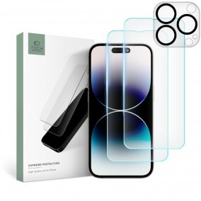 Tech-Protect Supreme set iPhone 14 Pro / 14 Pro Max tempered glass