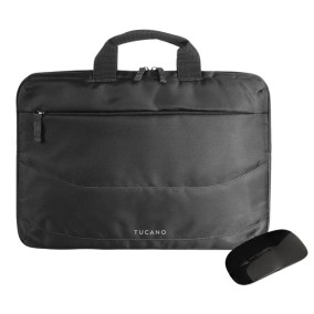 Tucano Idea Laptop Bag + Mouse Black