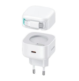 USAMS US-CC202 wall charger USB-C + USB-C cable PD QC 35W