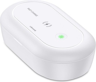 USAMS UV Sterilizer With Wireless Charging 10W vezetéknélküli töltő