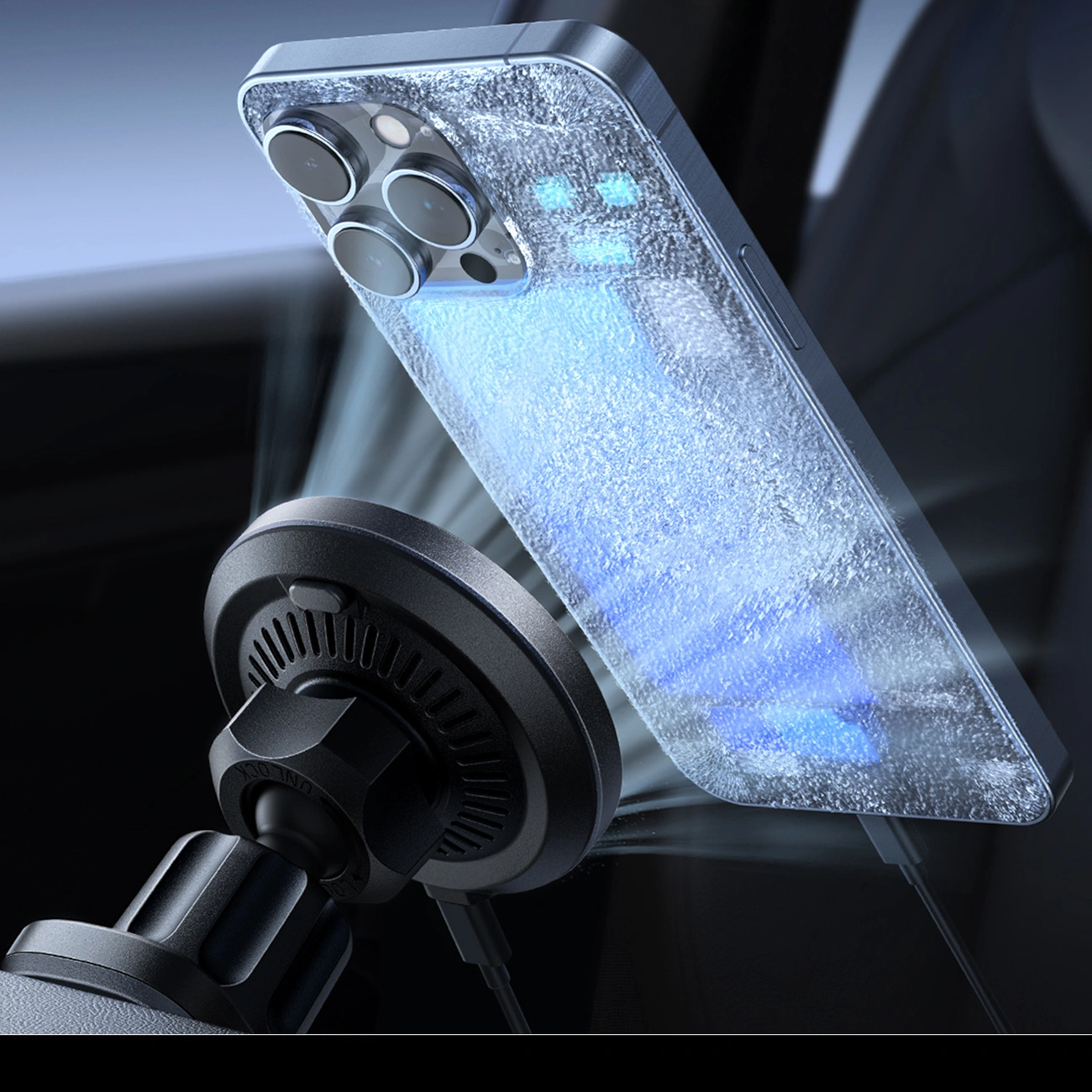 Joyroom JR-ZS387 car holder with MagSafe autós töltő