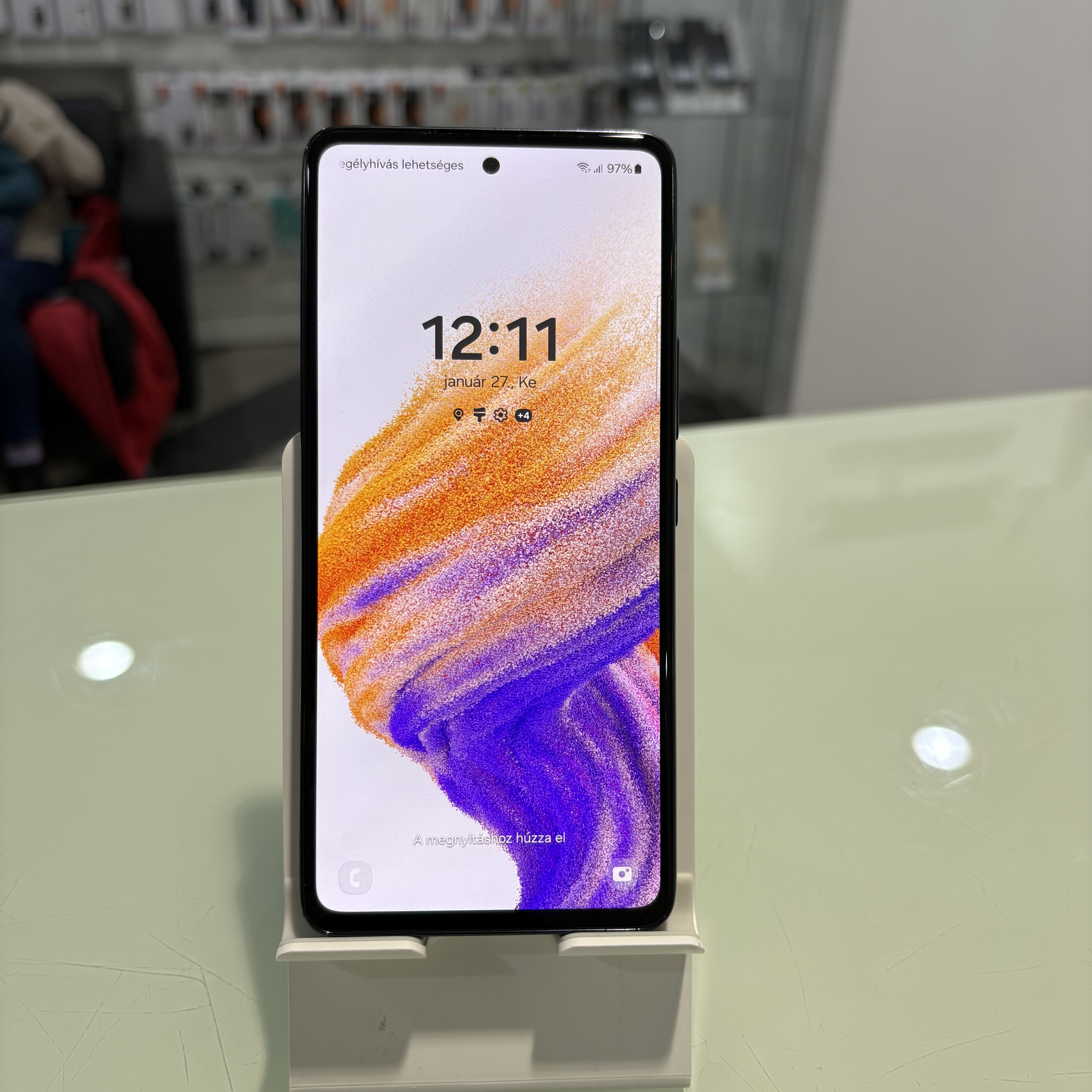 Samsung Galaxy A53 5G - 128 GB - fekete (241)