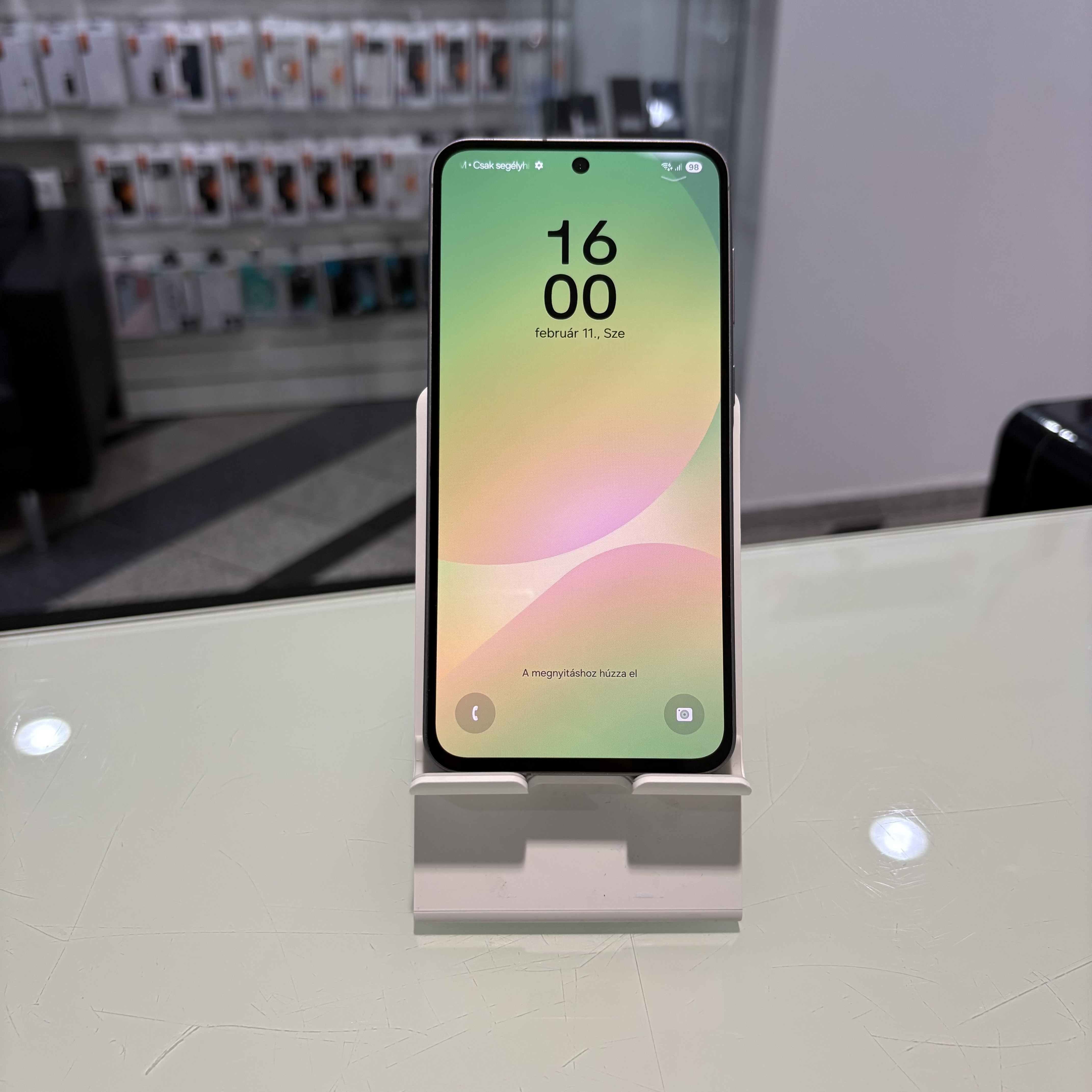 Samsung Galaxy A56 - 128 GB - szürke (265)