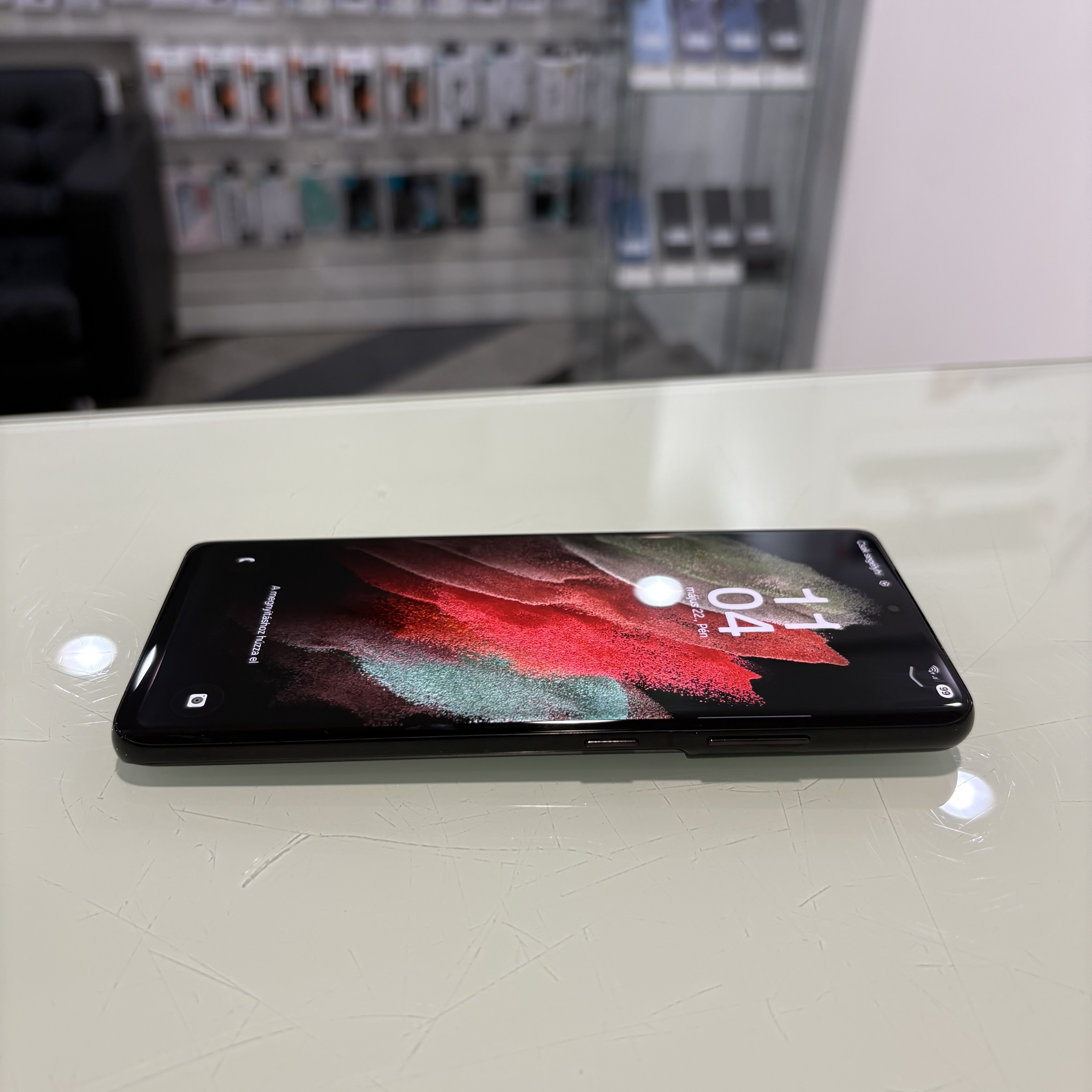 Samsung Galaxy S21 Ultra - 256 GB - fekete (361)