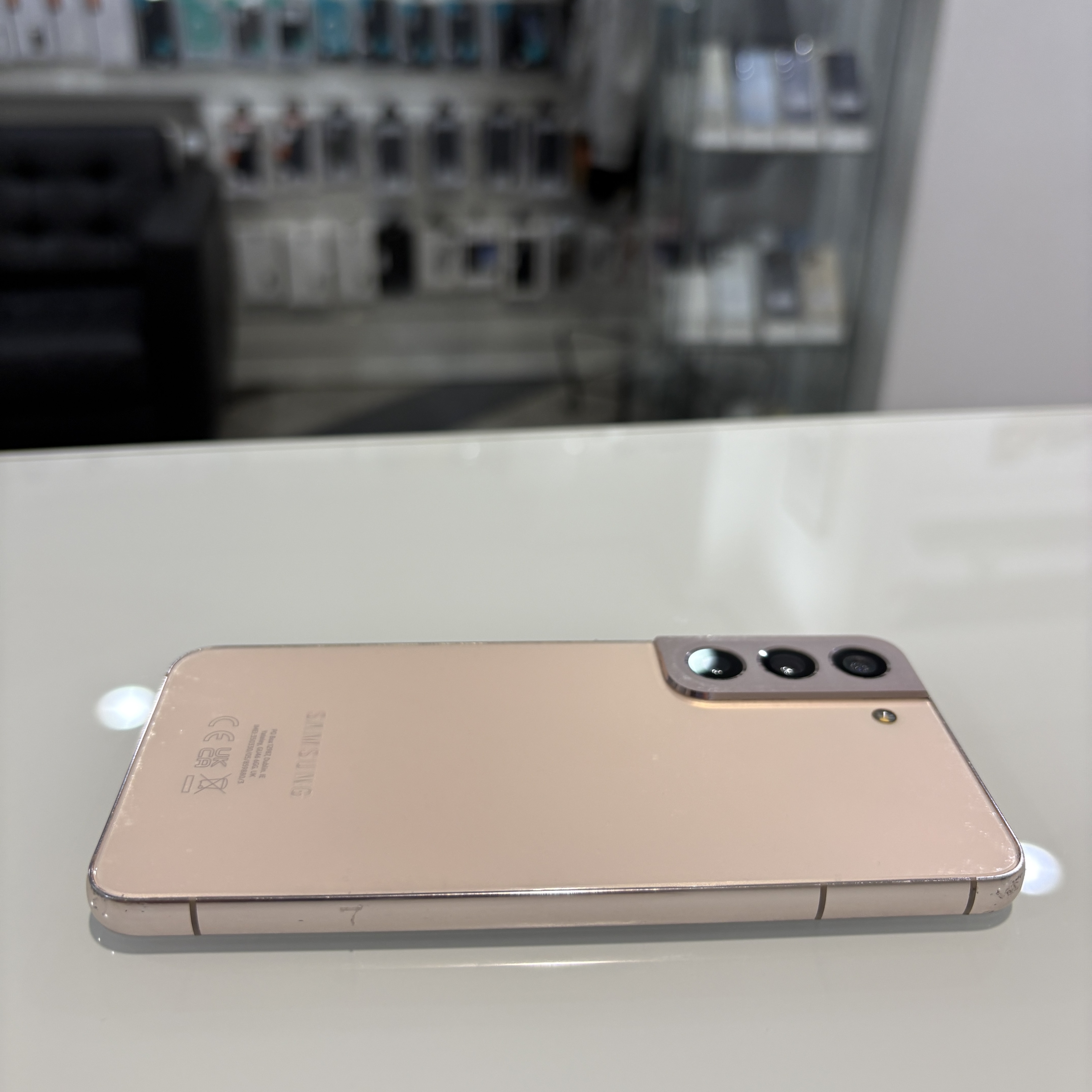 Samsung Galaxy S22 - 128 GB - rózsaarany (537)