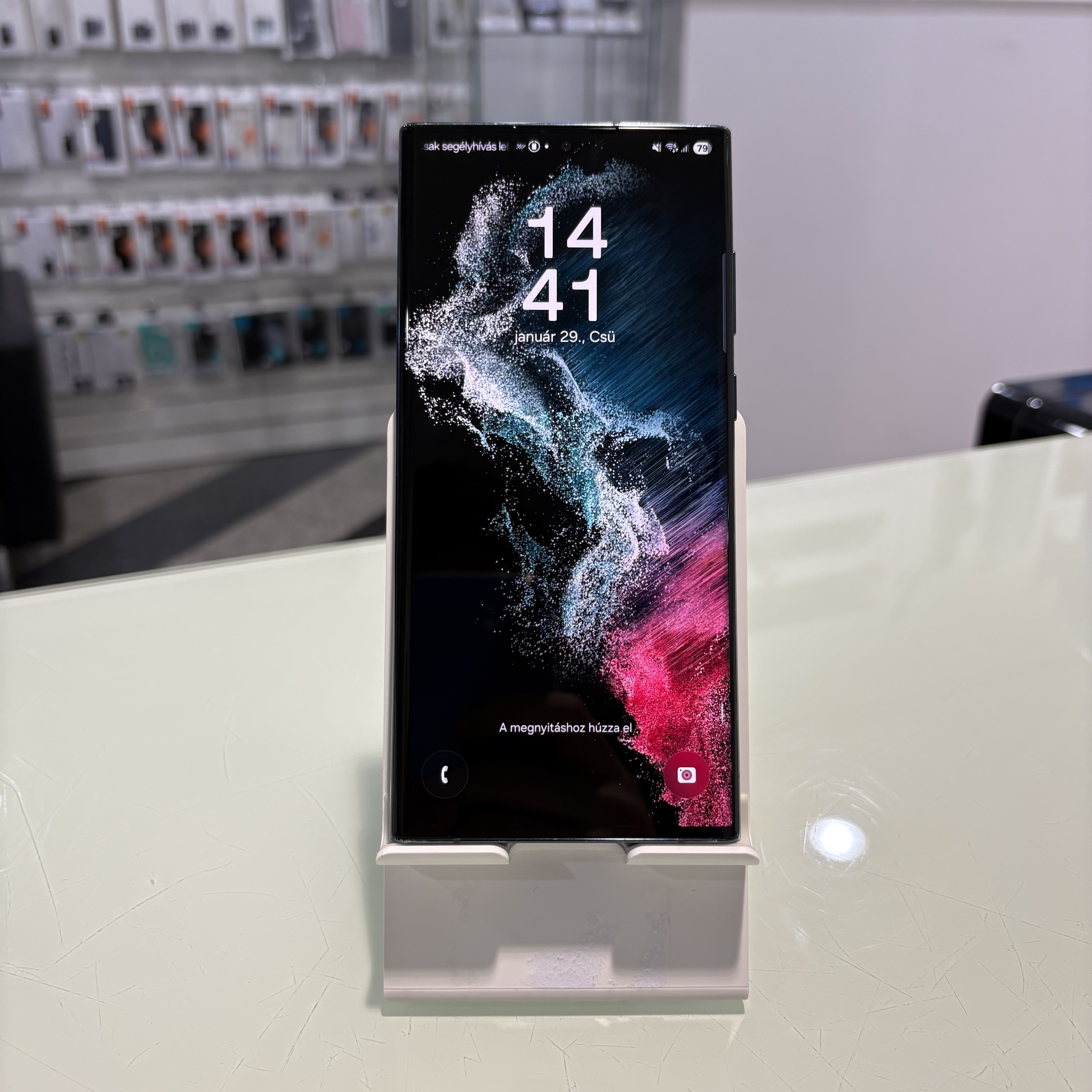 Samsung Galaxy S22 Ultra - 128 GB - zöld (244)