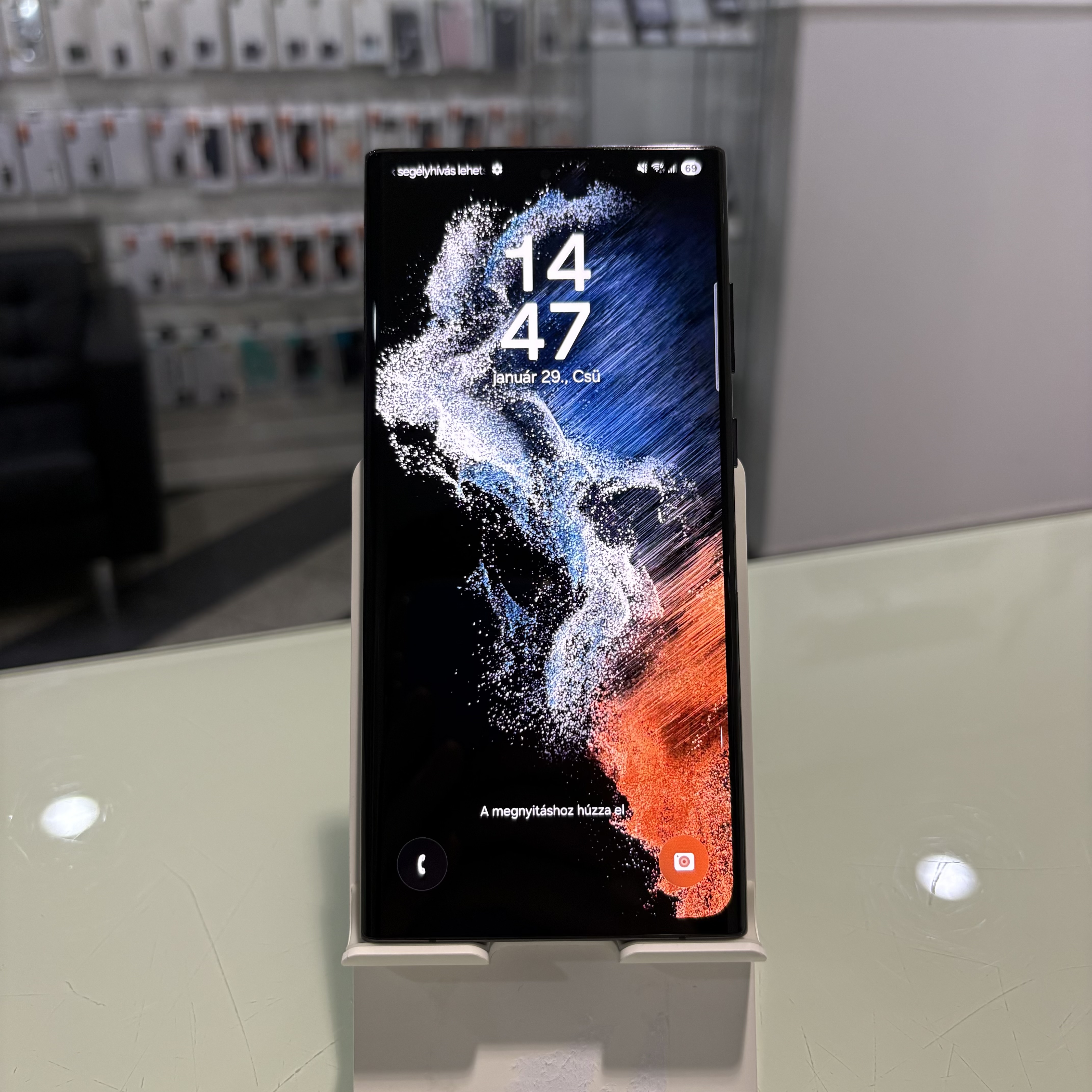 Samsung Galaxy S22 Ultra - 256 GB - black (242)