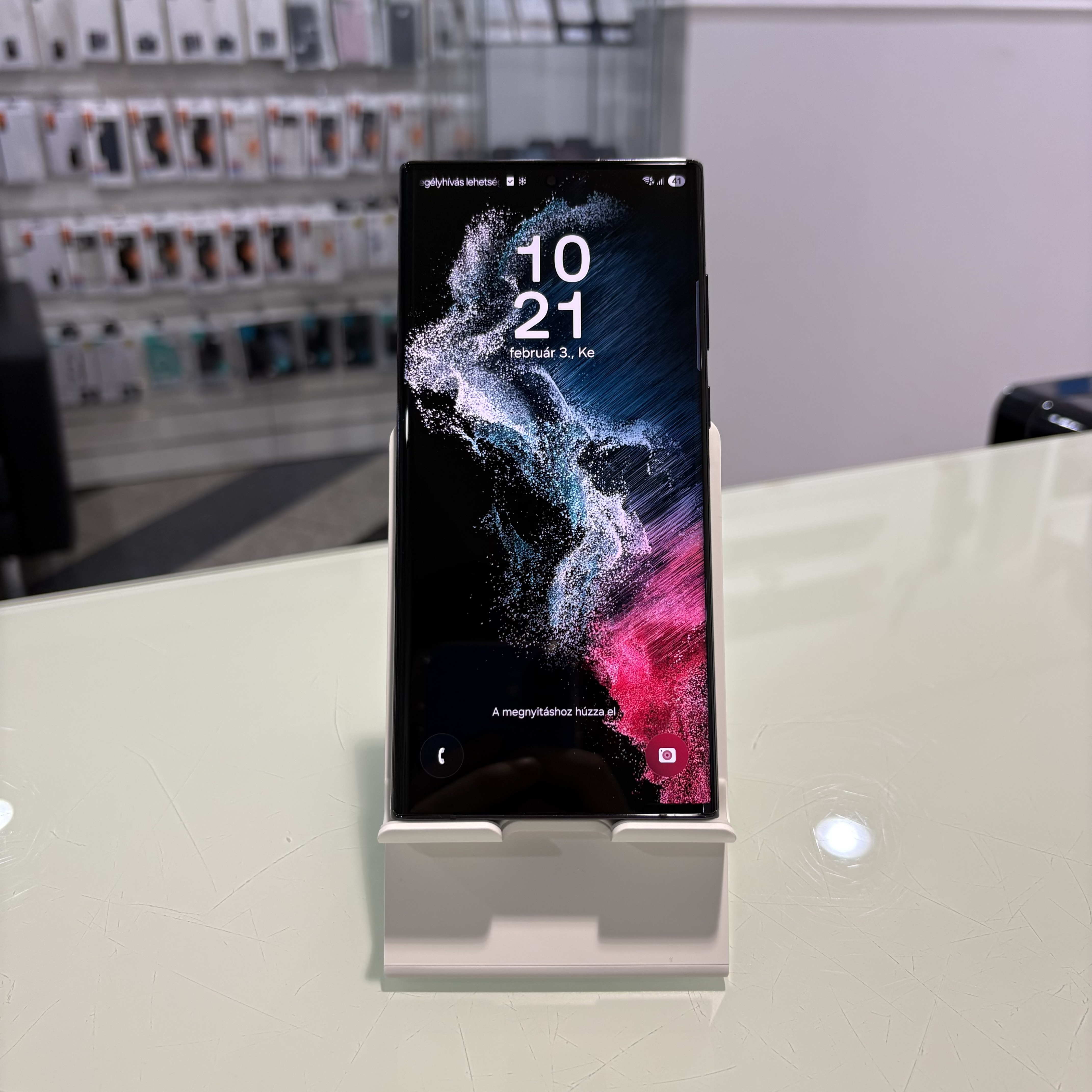 Samsung Galaxy S22 Ultra - 512 GB - fekete (256)