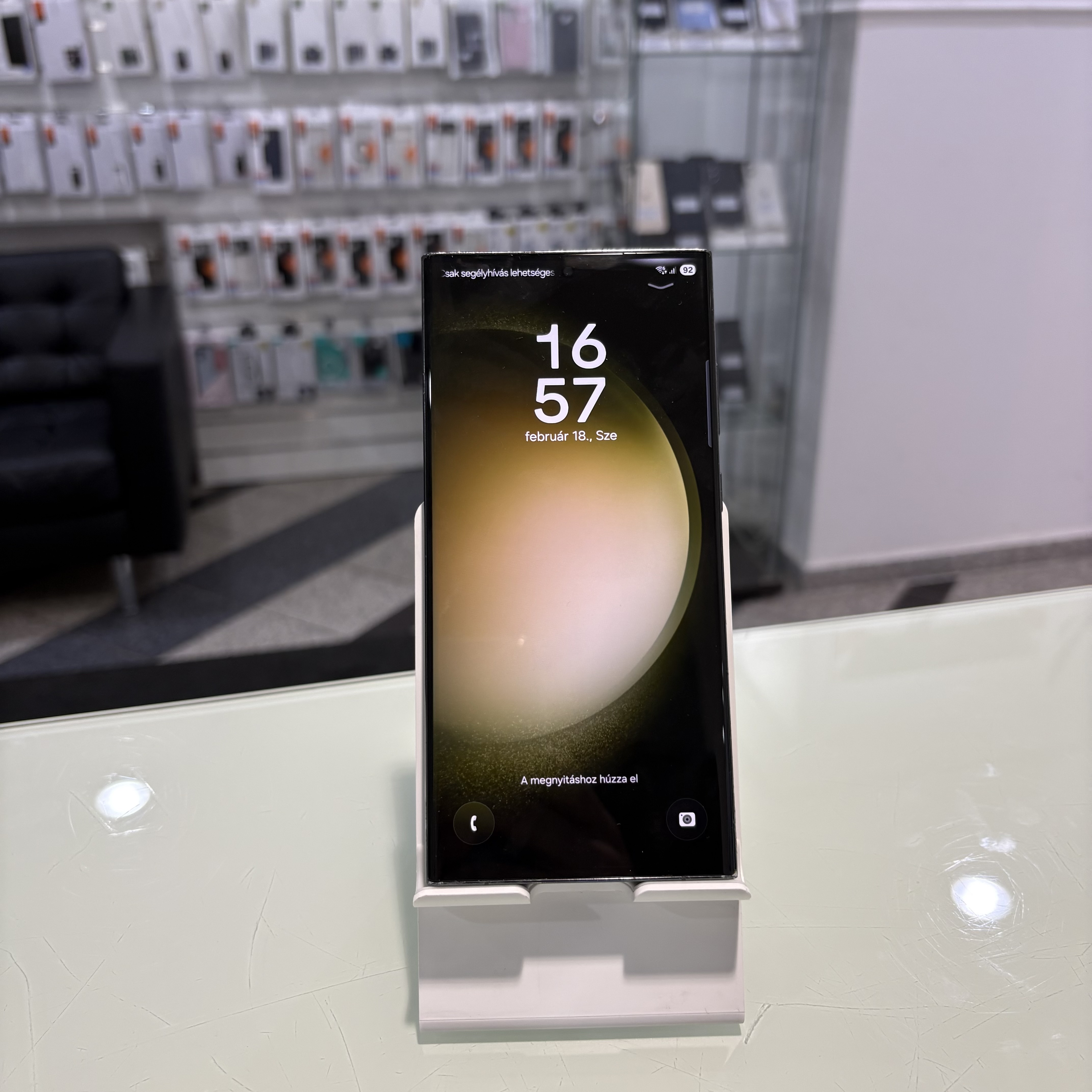 Samsung Galaxy S23 Ultra - 256 GB - zöld (271)