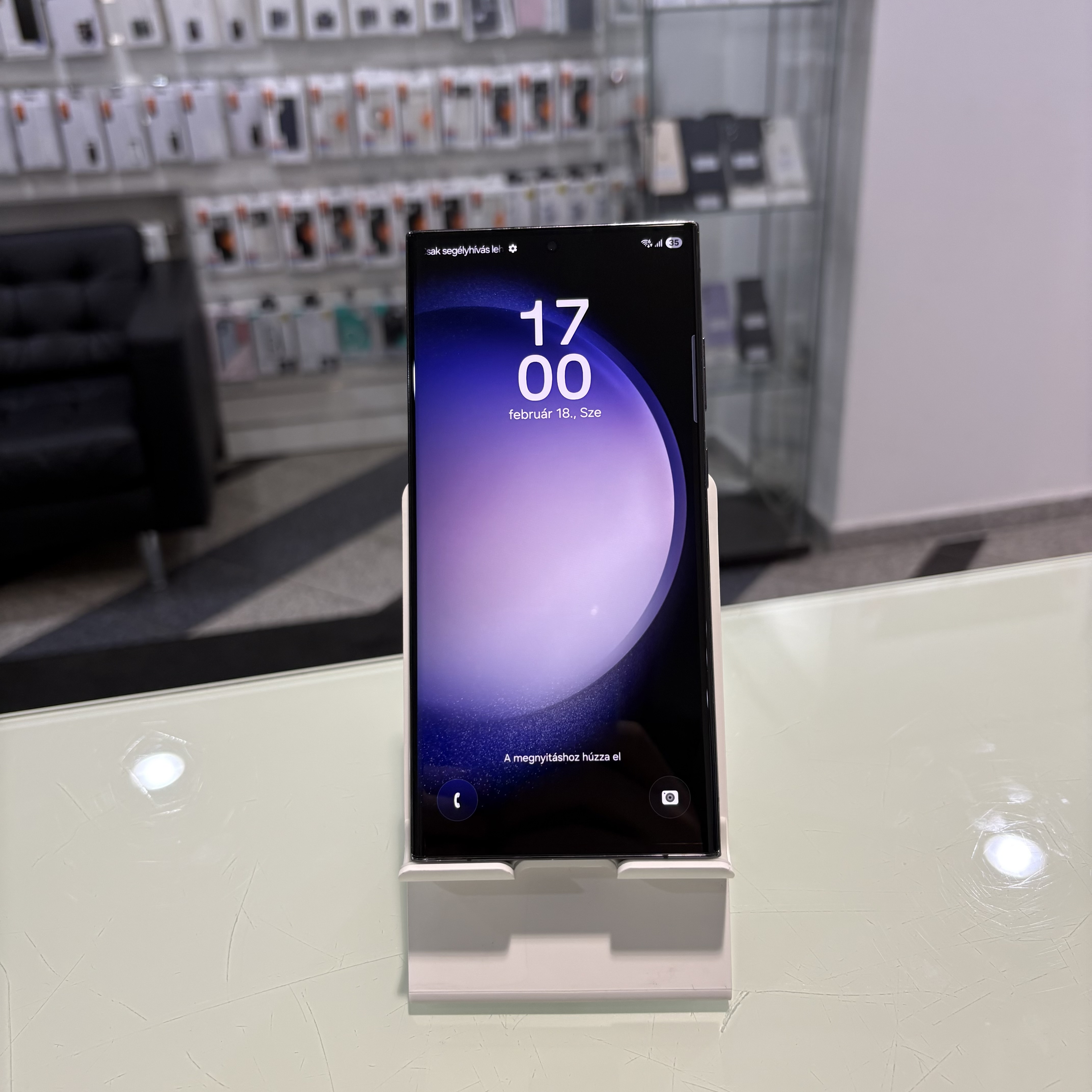 Samsung Galaxy S23 Ultra - 512 GB - fekete (272)