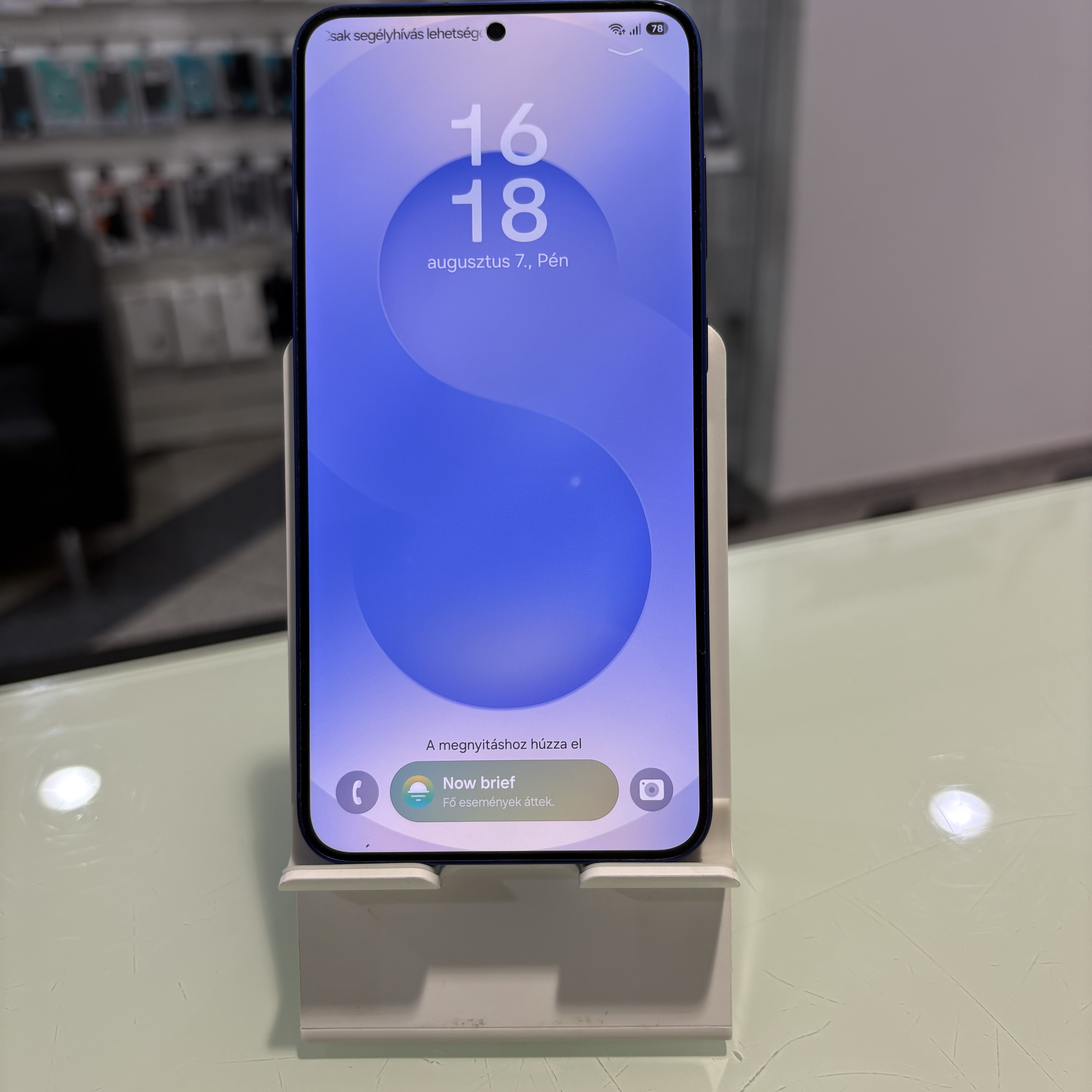Samsung Galaxy S25 Plus - 512 GB - kék (447)