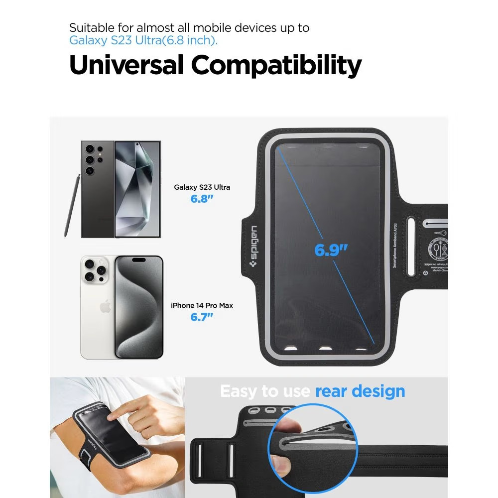 Spigen A703 Dynamic Shield Armband 6.9
