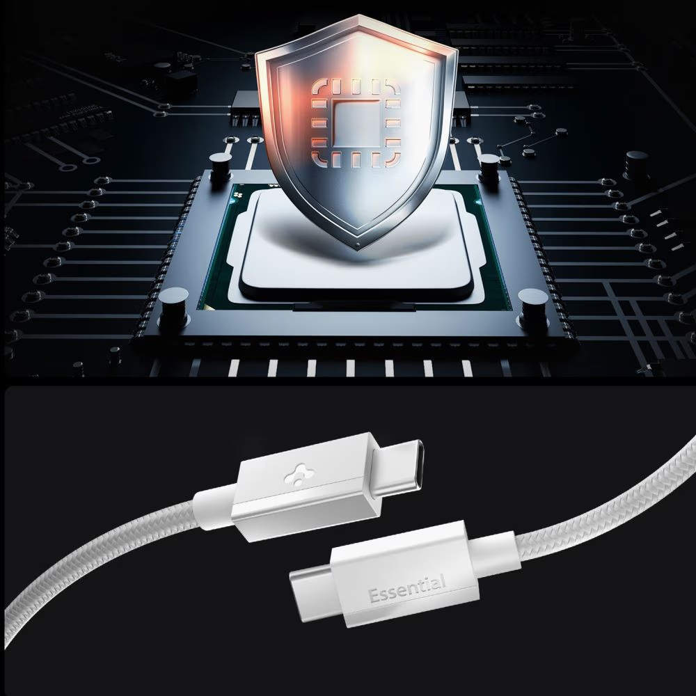 Spigen EB6015CC Essential USB-C / USB-C Cable 60W 150cm