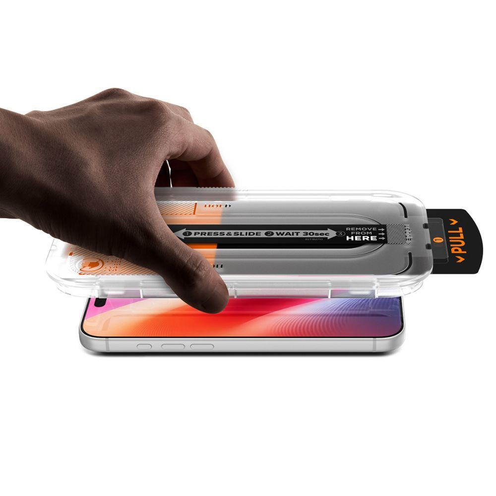 Spigen Glas.tr Ez Fit Pro HD AC Apple iPhone 16 Pro / 17 / 17 Pro / 18 Pro Clear [2 PACK] üvegfólia