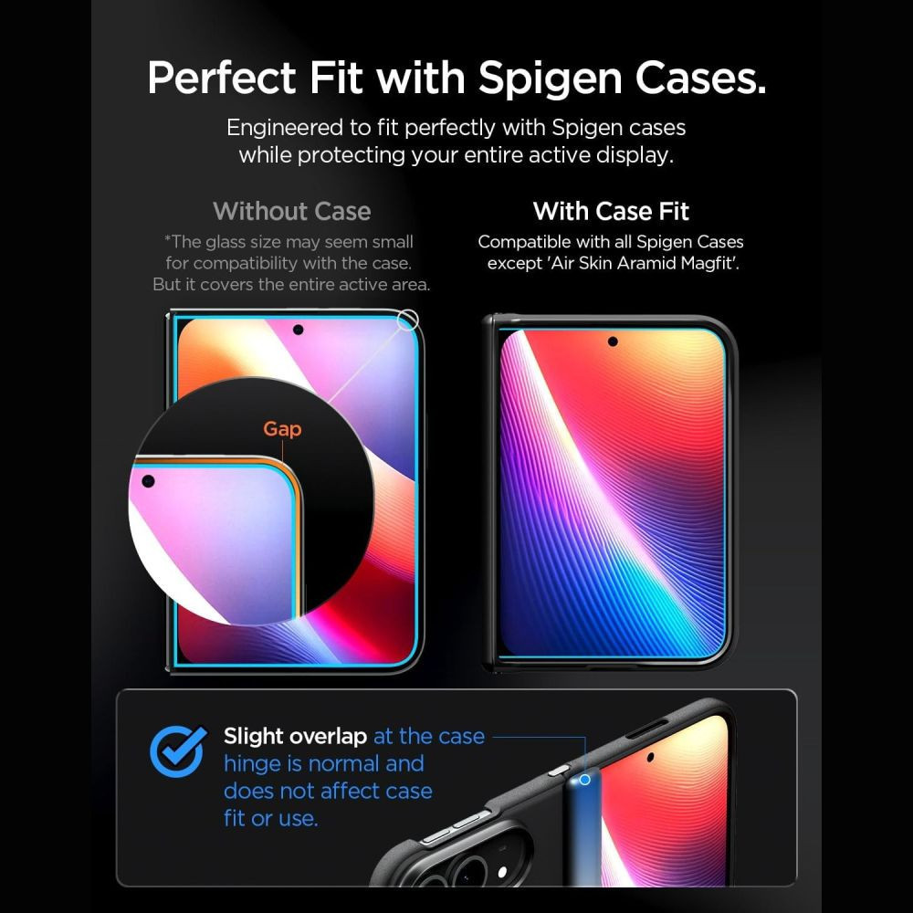 Spigen Glas.tr Ez Fit Pro HD AC Apple iPhone Duo üvegfólia