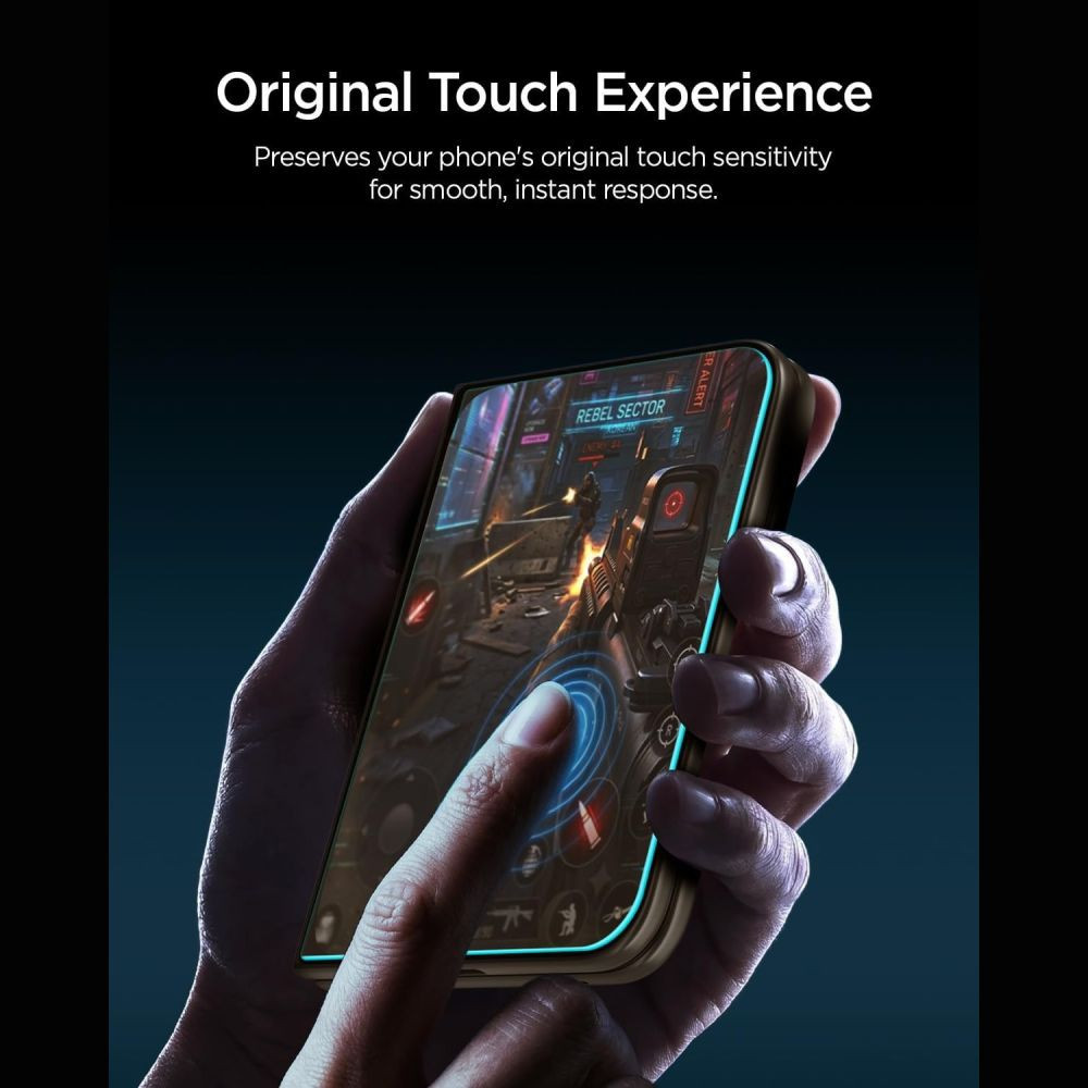 Spigen Glas.tr Ez Fit Pro HD AC Apple iPhone Duo üvegfólia