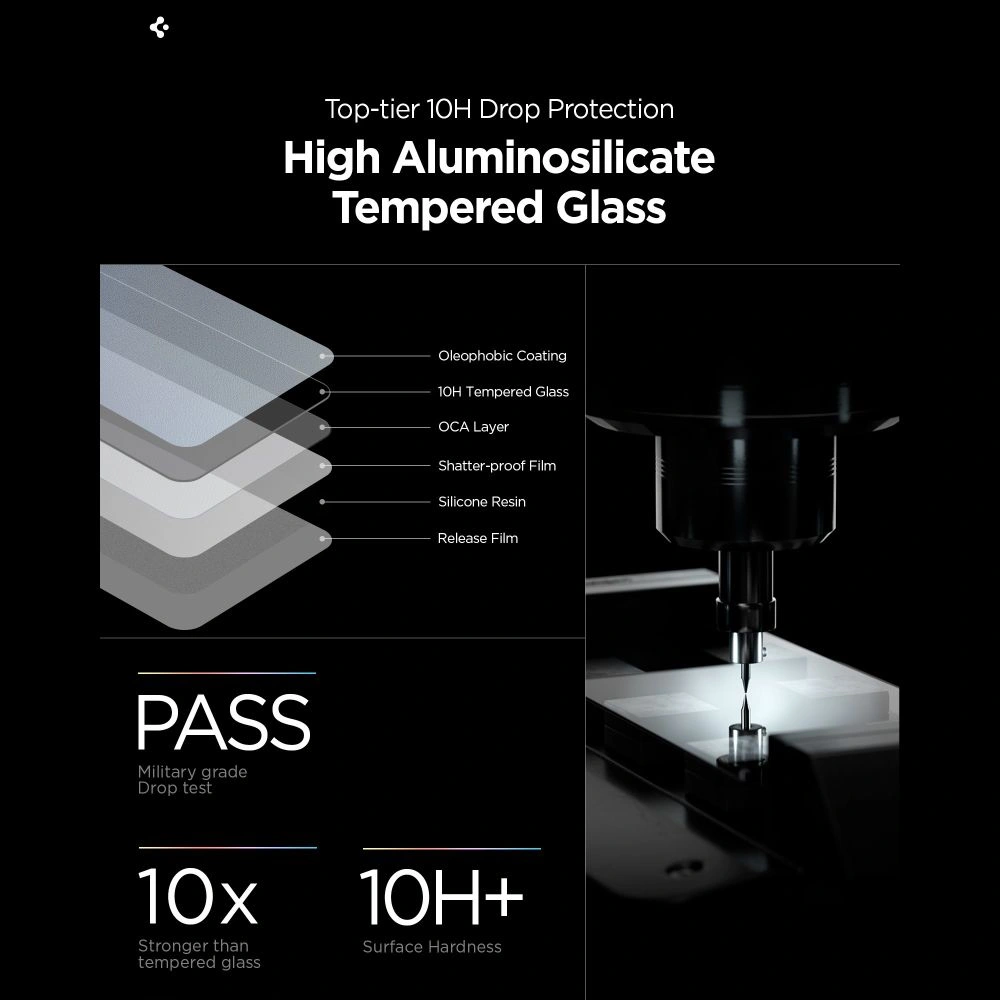 Spigen Glas.tr ez Fit Pro HD Samsung Galaxy S26 Ultra tempered glass