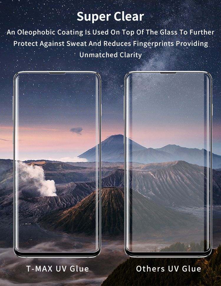 T-Max UV Glass Galaxy S10 kijelző védő/javító szett