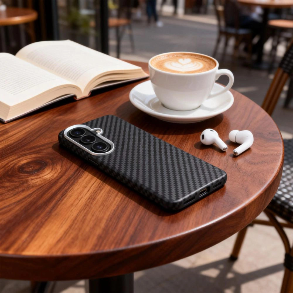 Tech-Protect Ion Carbon MagSafe Samsung Galaxy S26 case