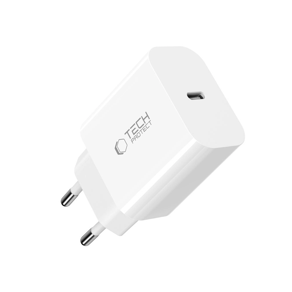 Tech-Protect NC20W 1-port USB-C Network Charger PD20W + USB-C / USB-C Cable