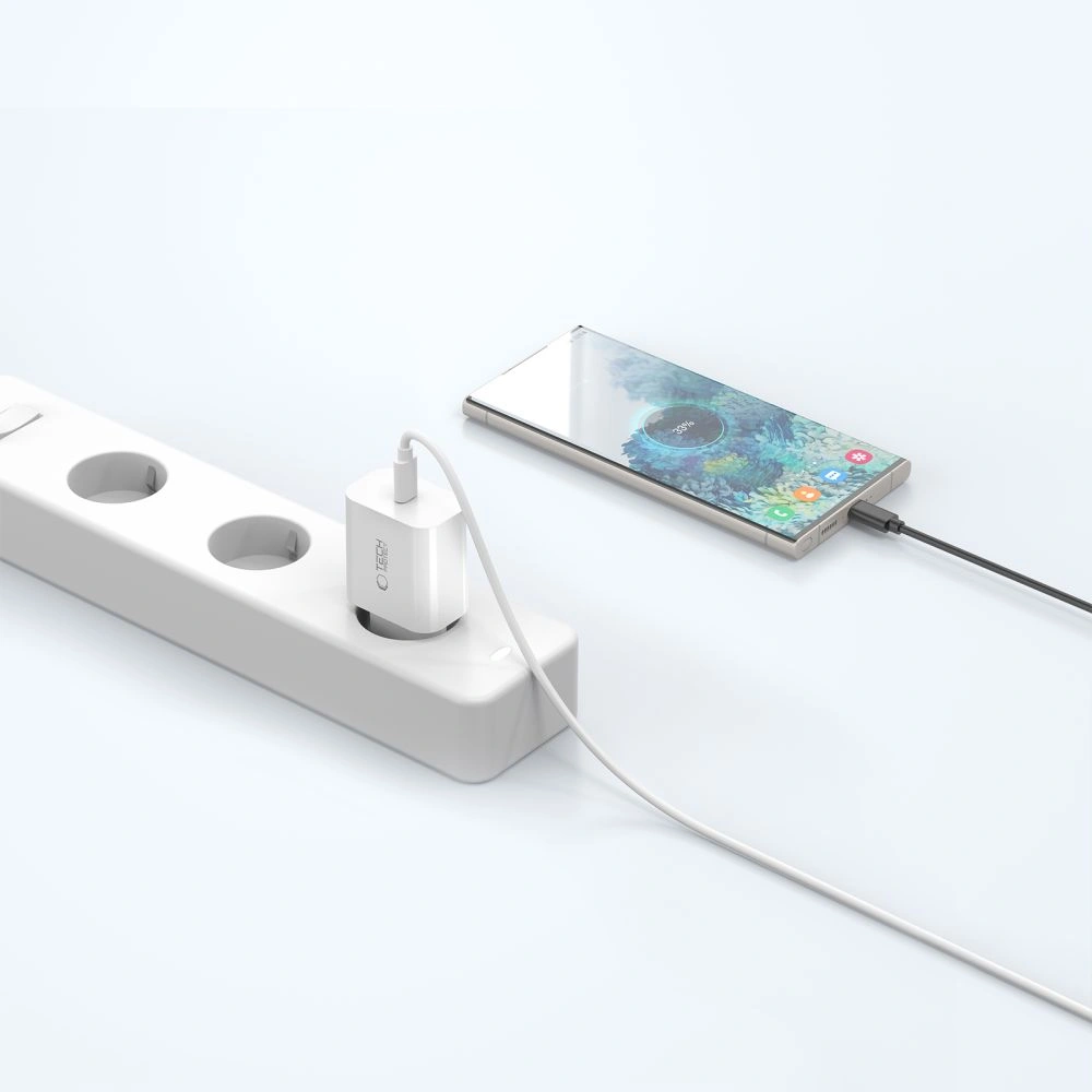 Tech-Protect NC20W 1-port USB-C Network Charger PD20W + USB-C / USB-C Cable